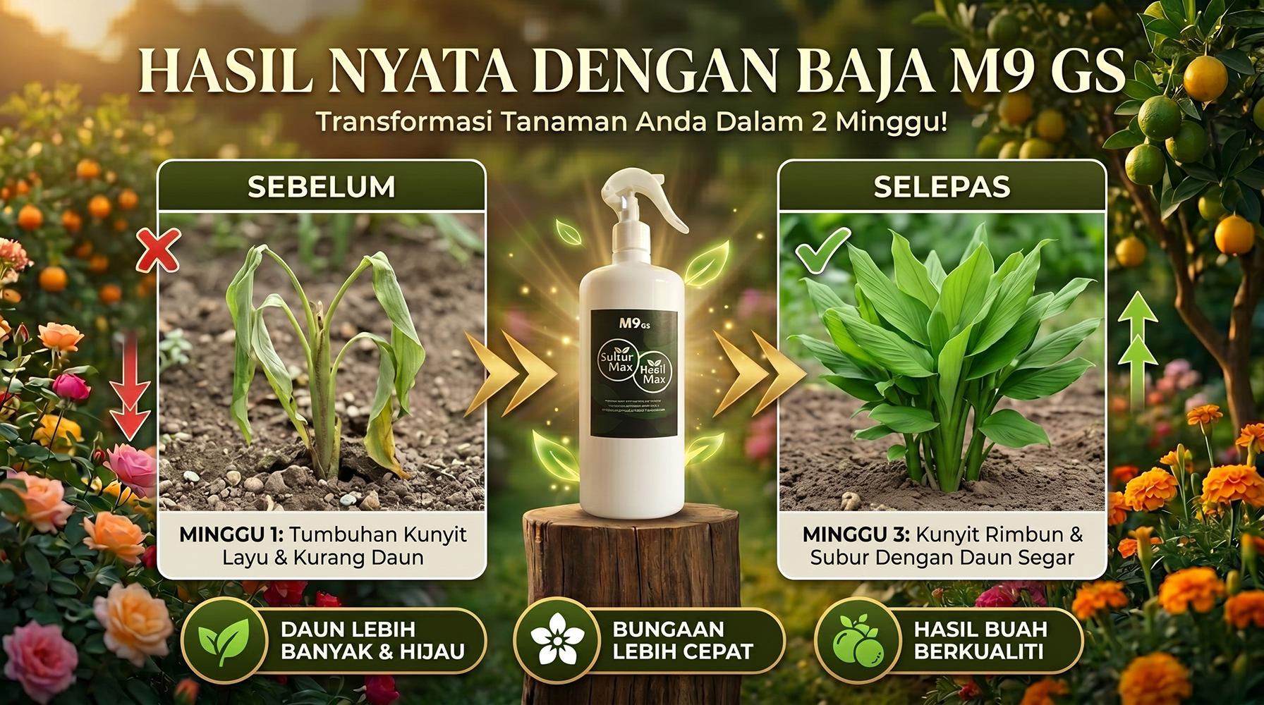 Sebelum Penggunaan M9 GS